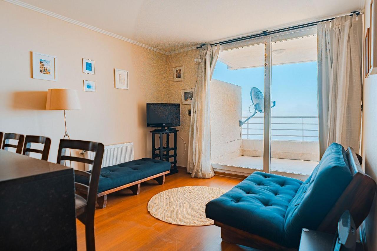 Hermoso Departamento Con Insuperable Vista Al Mar Apartman Vina del Mar Kültér fotó