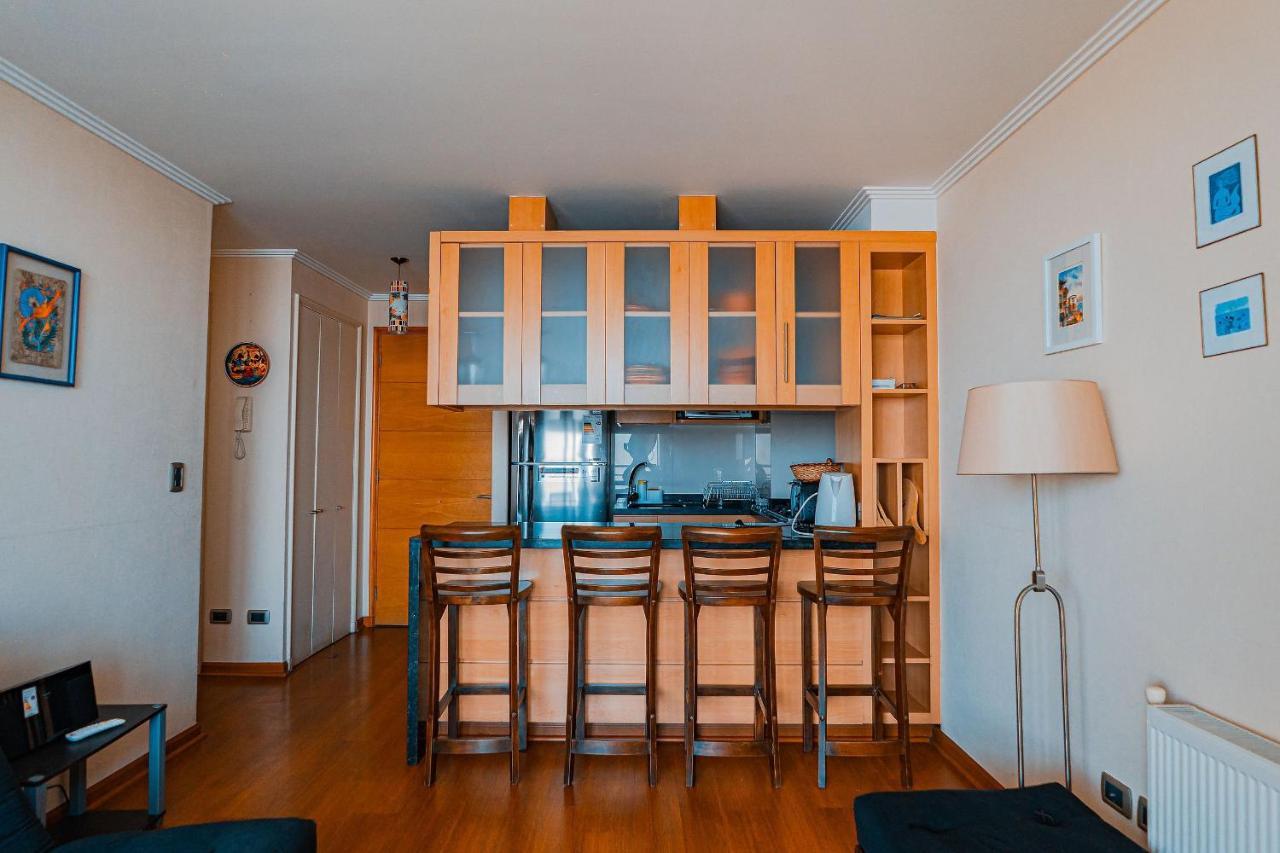 Hermoso Departamento Con Insuperable Vista Al Mar Apartman Vina del Mar Kültér fotó