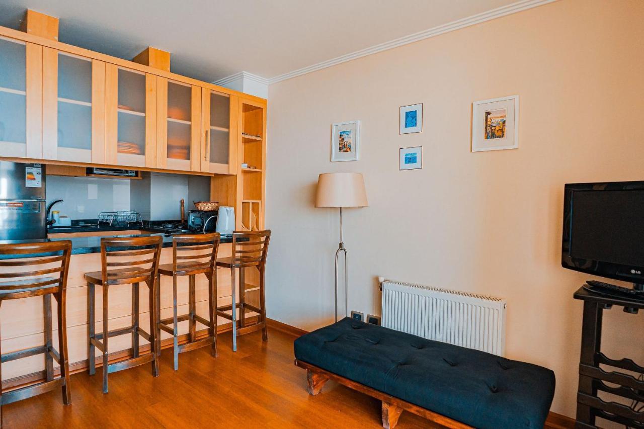 Hermoso Departamento Con Insuperable Vista Al Mar Apartman Vina del Mar Kültér fotó