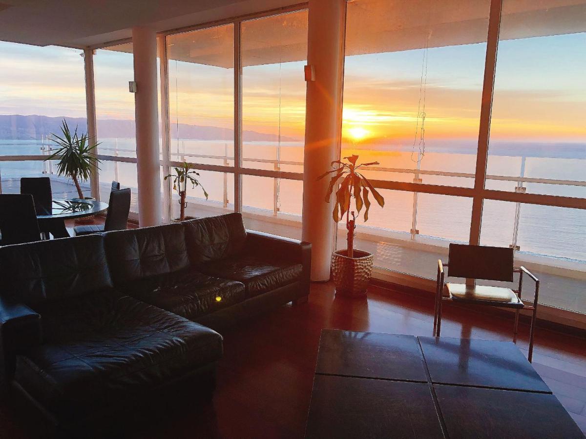 Hermoso Departamento Con Insuperable Vista Al Mar Apartman Vina del Mar Kültér fotó